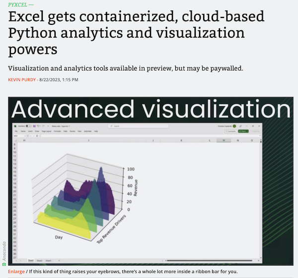 Python in Excel